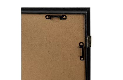 Umělecký otevírací rám na fotky – výkresy A4 - černý