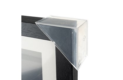 Umělecký otevírací rám na fotky – výkresy A4 - černý