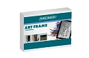 Umělecký otevírací rám na fotky – výkresy A4 - černý