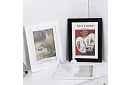 Umělecký otevírací rám na fotky – výkresy A4 - bílý