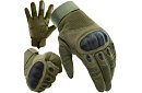 Taktické dotykové rukavice - velikost XL - khaki