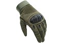 Taktické dotykové rukavice - velikost XL - khaki