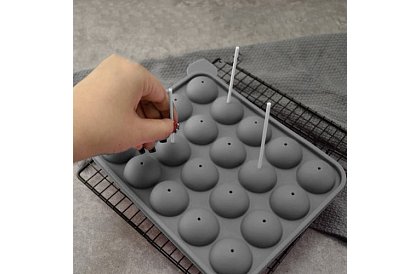 Silikonová forma na cukrovinky lollipop