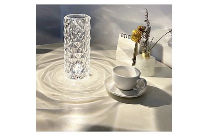LED dotyková RGB stolní lampa – Diamond Crystal Lamp