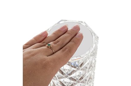 LED dotyková RGB stolní lampa – Diamond Crystal Lamp