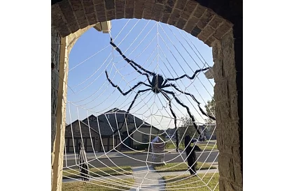 Umělý pavouk obří - dekorace 90 cm