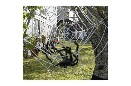 Umělý pavouk obří - dekorace 90 cm