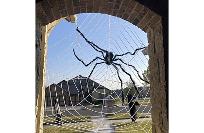 Umělý pavouk obří - dekorace 90 cm