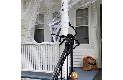 Umělý pavouk obří - dekorace 90 cm