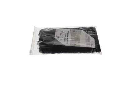 Velká umělá pavučina na Halloween – 198x76 cm - černá