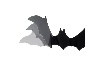 Sada 3 umělých netopýrů na Halloween – 47, 37 a 31 cm