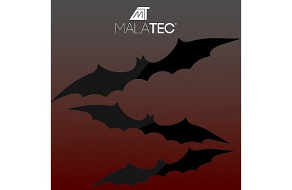 Sada 3 umělých netopýrů na Halloween – 47, 37 a 31 cm