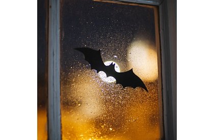 Sada 3 umělých netopýrů na Halloween – 47, 37 a 31 cm