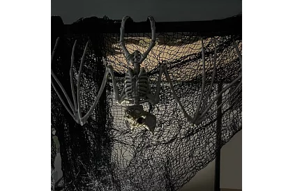Kostra netopýra 30 cm - halloweenská dekorace