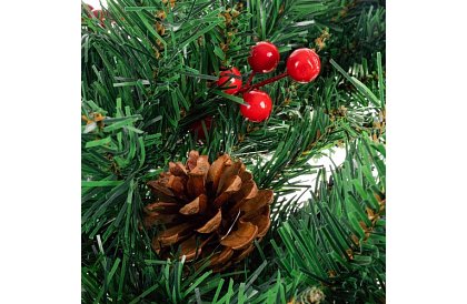 Dekorativní vánoční věnec - 60cm