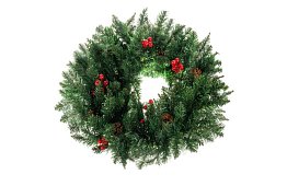 Dekorativní vánoční věnec - 60cm