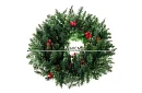 Dekorativní vánoční věnec - 60cm