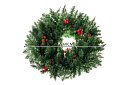 Dekorativní vánoční věnec - 60cm