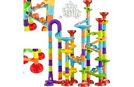 Kuličková kreativní dráha 113 prvků + 30 kuliček