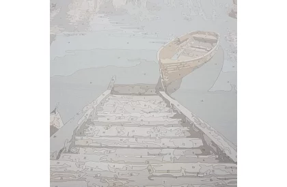 Malování podle čísel - horská krajina - 40x50 cm