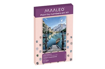 Malování podle čísel - horská krajina - 40x50 cm