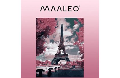 Malování podle čísel - Eiffelova věž - 40x50 cm