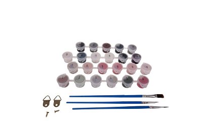 Malování podle čísel - Eiffelova věž - 40x50 cm