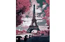Malování podle čísel - Eiffelova věž - 40x50 cm