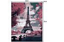 Malování podle čísel - Eiffelova věž - 40x50 cm