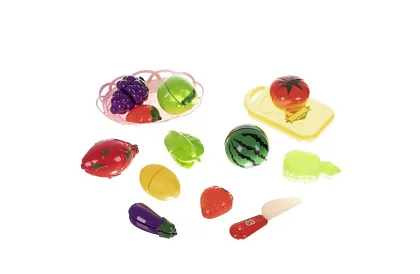 Krájecí sada - ovoce na krájení v košíku