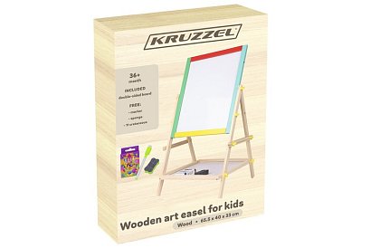 Oboustranná dřevěná tabule pro děti