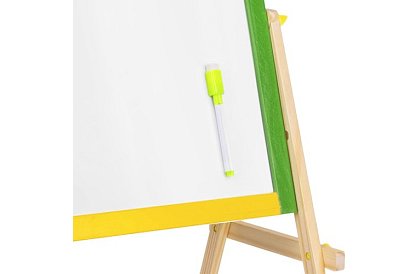 Oboustranná dřevěná tabule pro děti