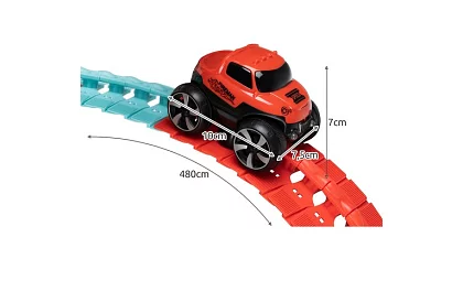 Flexibilní autodráha 4,8 metru + auto