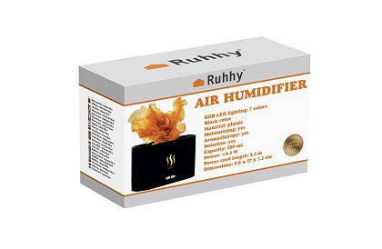 Aroma difuzér s efektem hoření ohně 180 ml