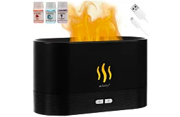 Aroma difuzér s efektem hoření ohně 180 ml