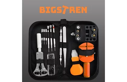 Hodinářská sada na opravu hodinek – elektroniky – 13 dílů