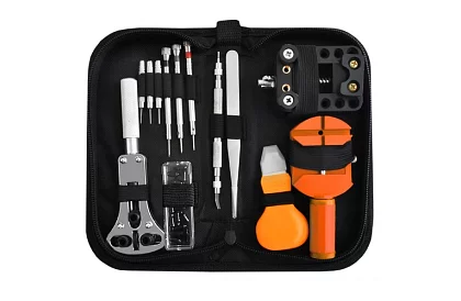 Hodinářská sada na opravu hodinek – elektroniky – 13 dílů