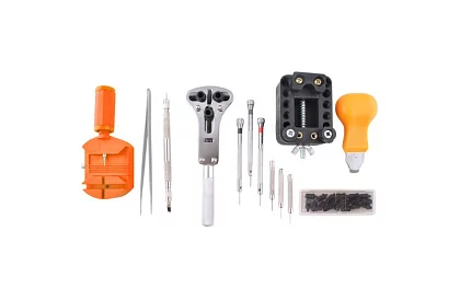 Hodinářská sada na opravu hodinek – elektroniky – 13 dílů