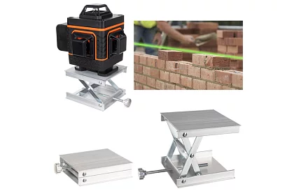 4D laserová vodováha 360° – 16 linií – zelený nivelační laser