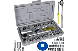 Kompletní gola sada nástrčných klíčů 40 ks pro domácnost i dílnu