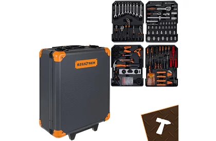 Sada nářadí v hliníkovém kufru - 1000 ks v sadě