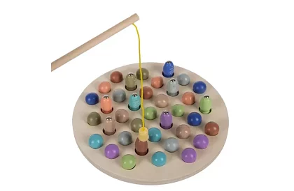 Dřevěná magnetická hra - chytání rybiček