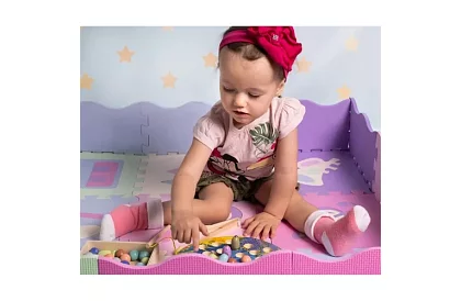 Dřevěná magnetická hra - chytání rybiček