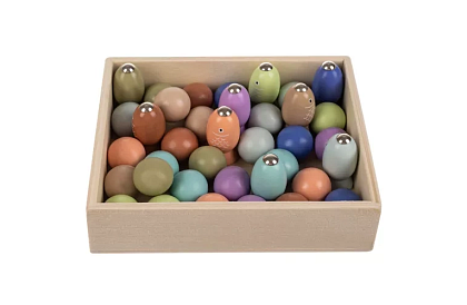 Dřevěná magnetická hra - chytání rybiček