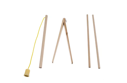 Dřevěná magnetická hra - chytání rybiček