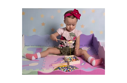 Dřevěná magnetická hra - chytání rybiček