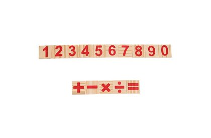 Dřevěné naučné matematické počítadlo