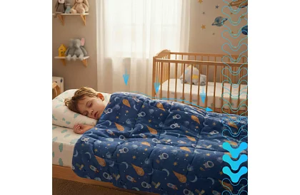 Zátěžová antistresová přikrývka – 4 kg – 150 × 100 cm