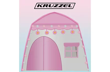 Dětský stan – domeček s osvětlením