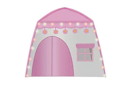 Dětský stan – domeček s osvětlením